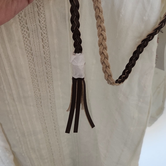 Long White Button Up - Picture 3 of 4